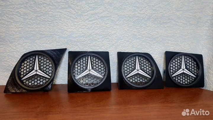 Дефлекторы Газель 2003-2010гв. в стиле DakaR