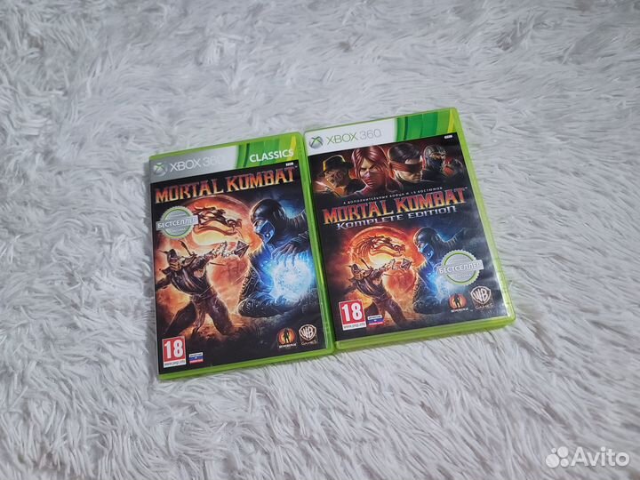 XBox 360. MK 9. Обычный и Komplete Edition