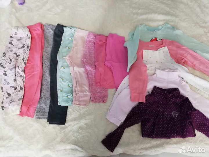 Пакет одежды на девочку 80 - 92