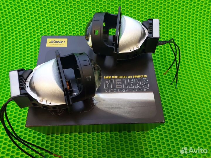 Bi led линзы (модули) Sanvi 3 дюйма, 45w