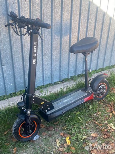 Самокат взрослый с большими колесами