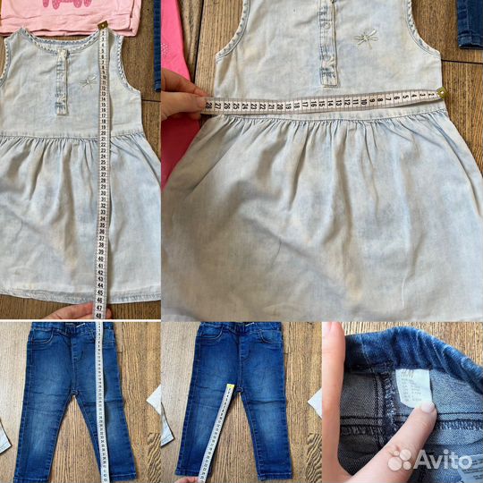Одежда на девочку 80-86