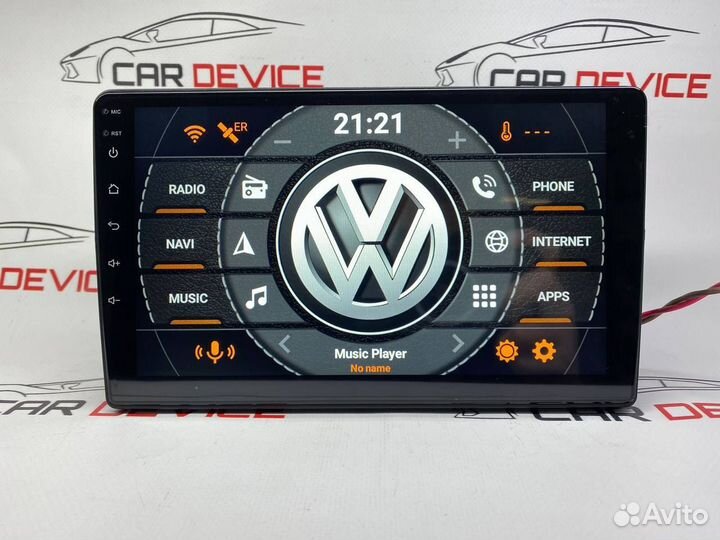 Магнитола Volkswagen 2008-20 универсальная Андроид