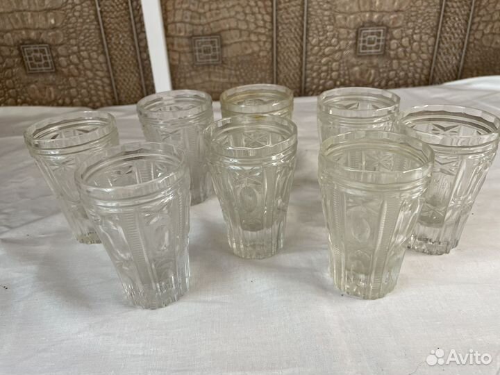 Стопки стаканы СССР хрусталь