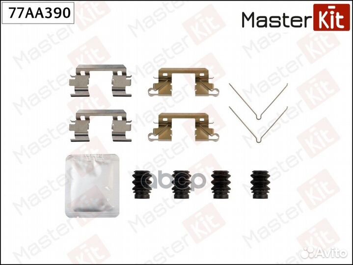 Комплект установочный тормозных колодок Honda C