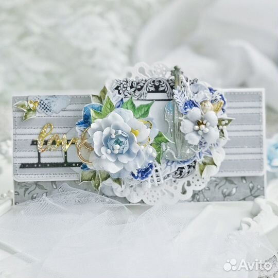 Конверт свадебный, для денежного подарка