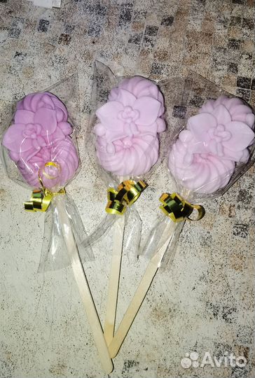 Зефирная восьмёрка мыло сувенирное