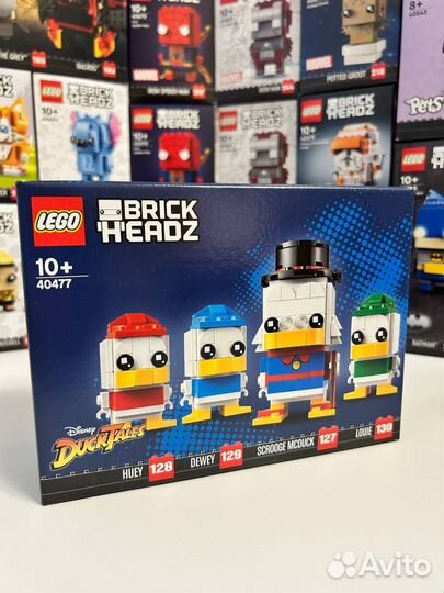 Lego 40477 - BrickHeadz- Scrooge McDuck, Huey, Dew