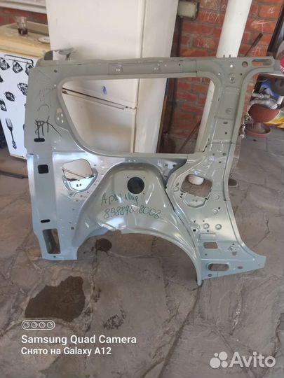 Правое заднее внутреннее крыло от LADA largus