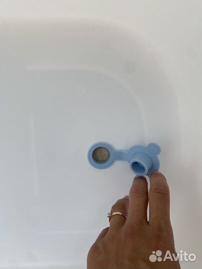 Ванночка для купания складная с термометром