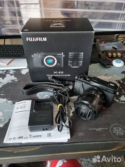 Fujifilm X-E2 + 18-55 + куча всего