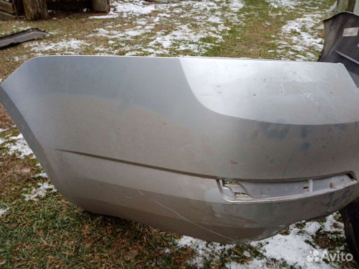 Шкода Октавия А7. Бампер задний