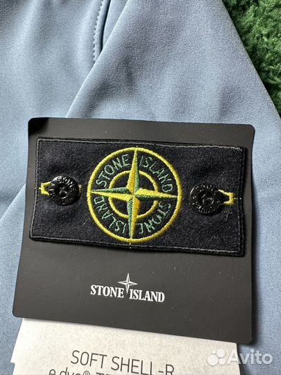 Stone island куртка ветровка soft shell r оригинал