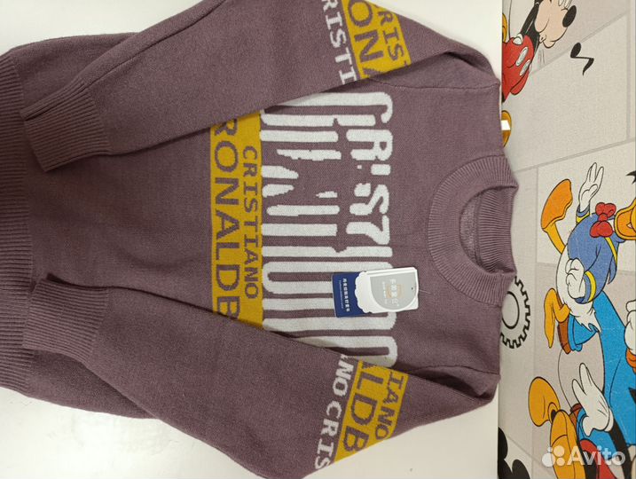 Кашемировый свитер детский