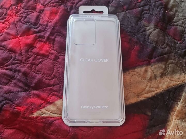 Чехол Samsung s20 Ultra Clear Cover