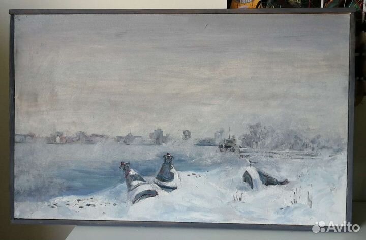 Картина маслом на холсте пейзаж