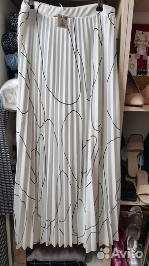 Юбка плиссированная длинная