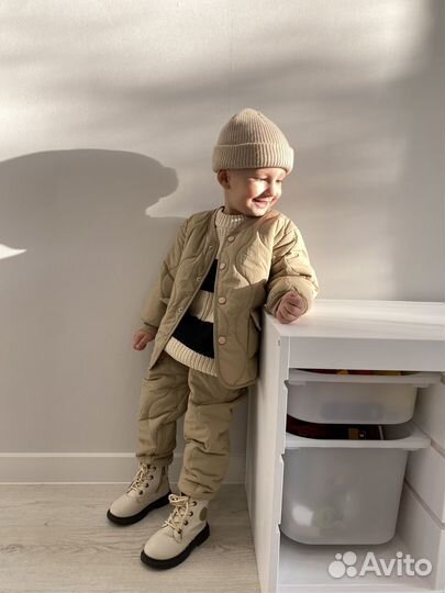 Стеганый костюм