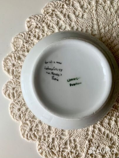 Шкатулка Лимож винтаж. Ручная роспись