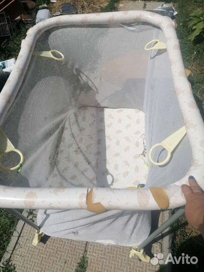 Большой детский манеж бу