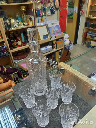 Графин хрустальный СССР