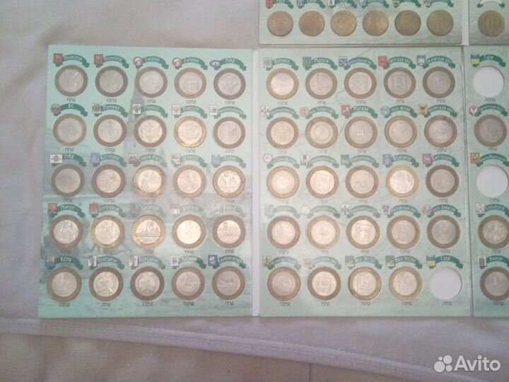2 альбома монет гвс и биметалл