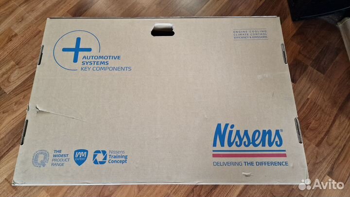 Радиатор, охлаждение двигателя nissens (61634)