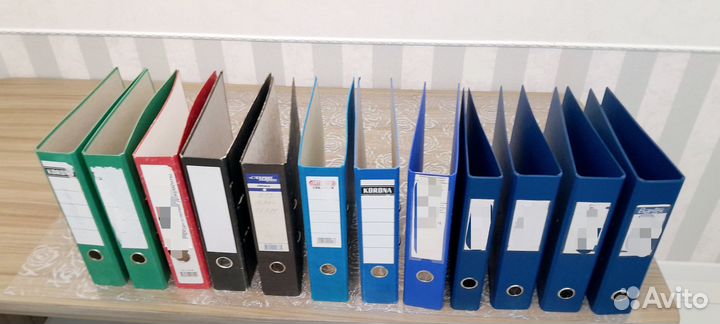 Папка-регистратор с арочным механизмом А4 плас/кар