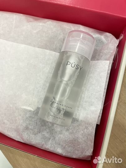 Тоник для лица с охлаждающим эффектом pusy пуси