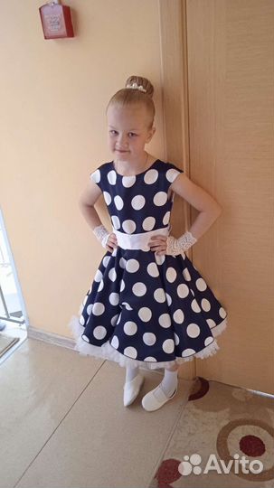 Платье на выпускной в детский сад 128