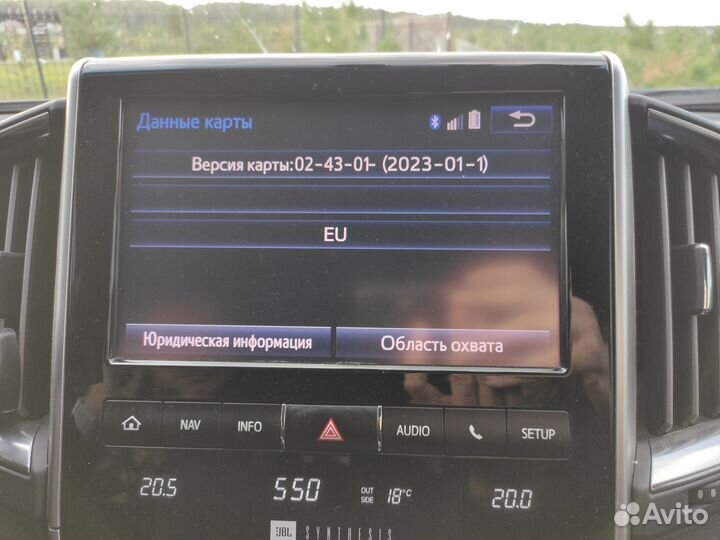 Навигация Toyota LC200 (2015-2022) 2023/2024 верси