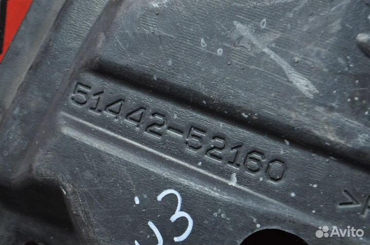 Защита двигателя левая toyota corolla fielder NK