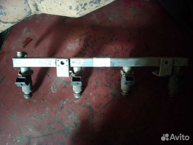 Lifan solano 620 Топливная рампа и форсунки