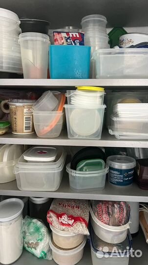 Посуда контейнер пластик