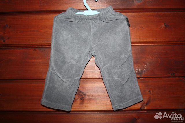 Детские флисовые штаны crockid