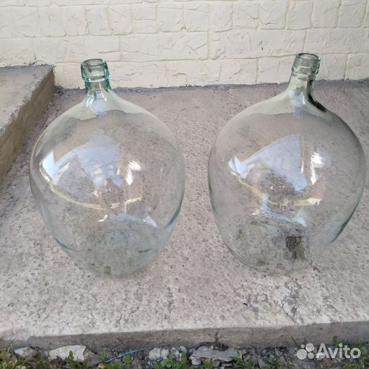 Бутыль стеклянная 30л