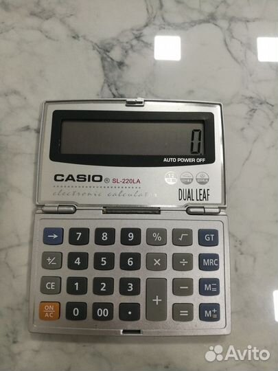 Калькулятор карманный casio SL - 220 LA