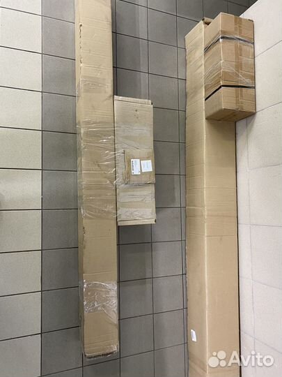 Пороги боковые Santa FE 20- / R8650S1500