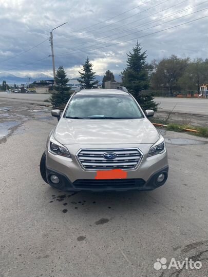 Subaru Outback 2.5 CVT, 2017, 160 000 км