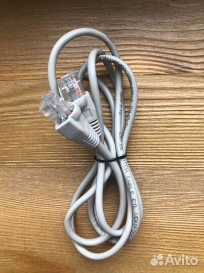 Сетевой кабель 1,5 метра для интернета