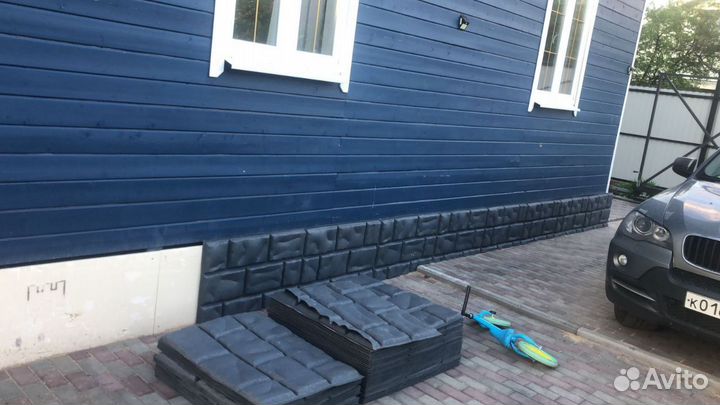 Цокольные фасадные панели 