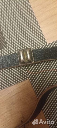 Антикварный казачий пояс серебро 84 проба