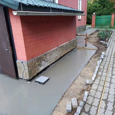 Отмоски, бетонирование площадок