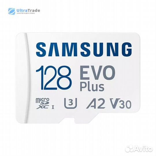 Карта памяти Samsung EVO Plus microsdxc 128Gb UHS