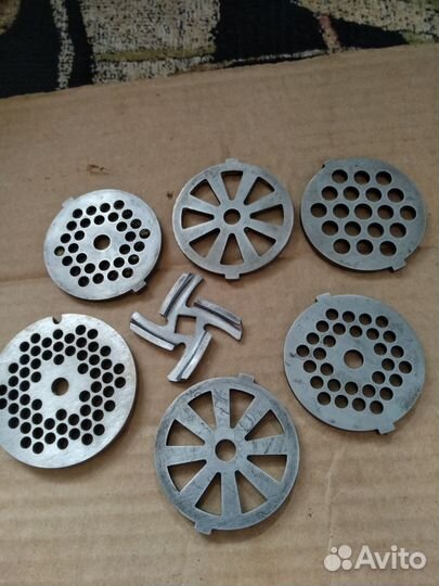 Нож решетка для электро мясорубки