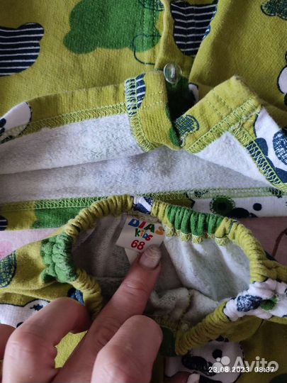 Пижама детская теплая