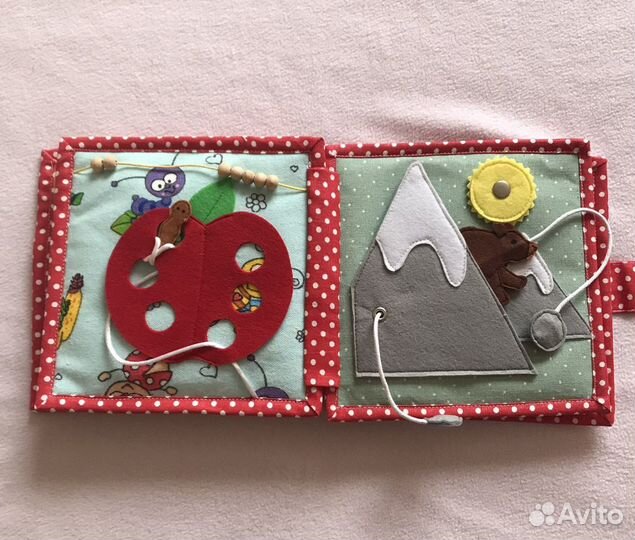 Книга из фетра