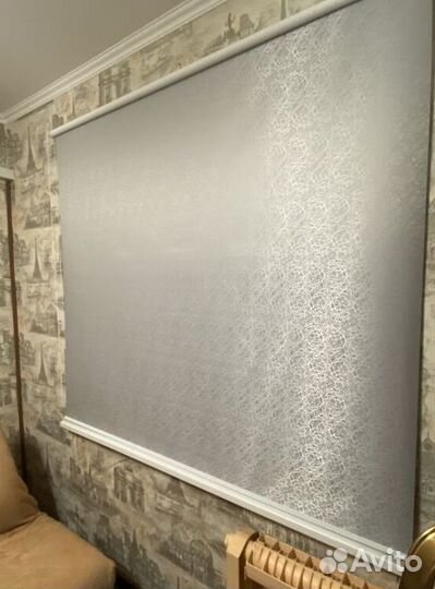 Рулонные шторы блэкаут в коробе R6343