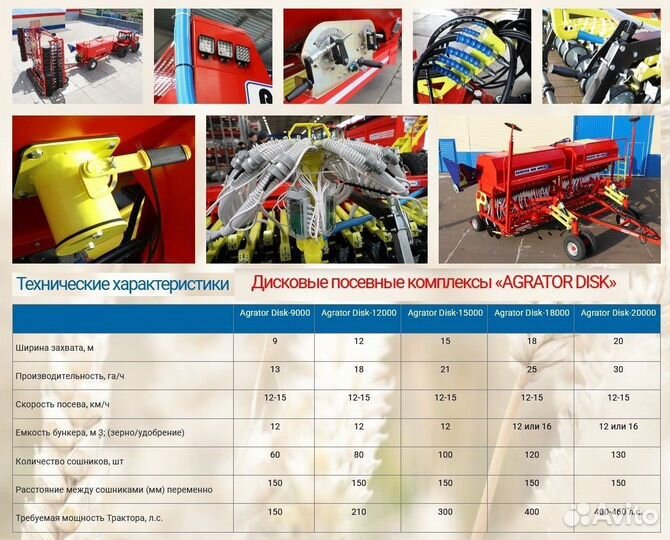 Комплекс посевной Агромастер Agrator Disk 15000, 2025