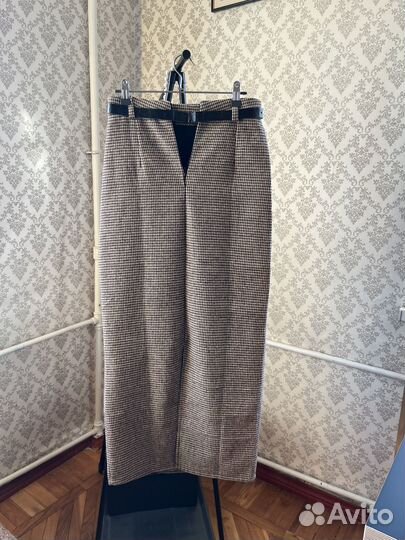 Юбка клетчатая женская